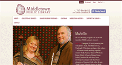 Desktop Screenshot of middletownpubliclib.org